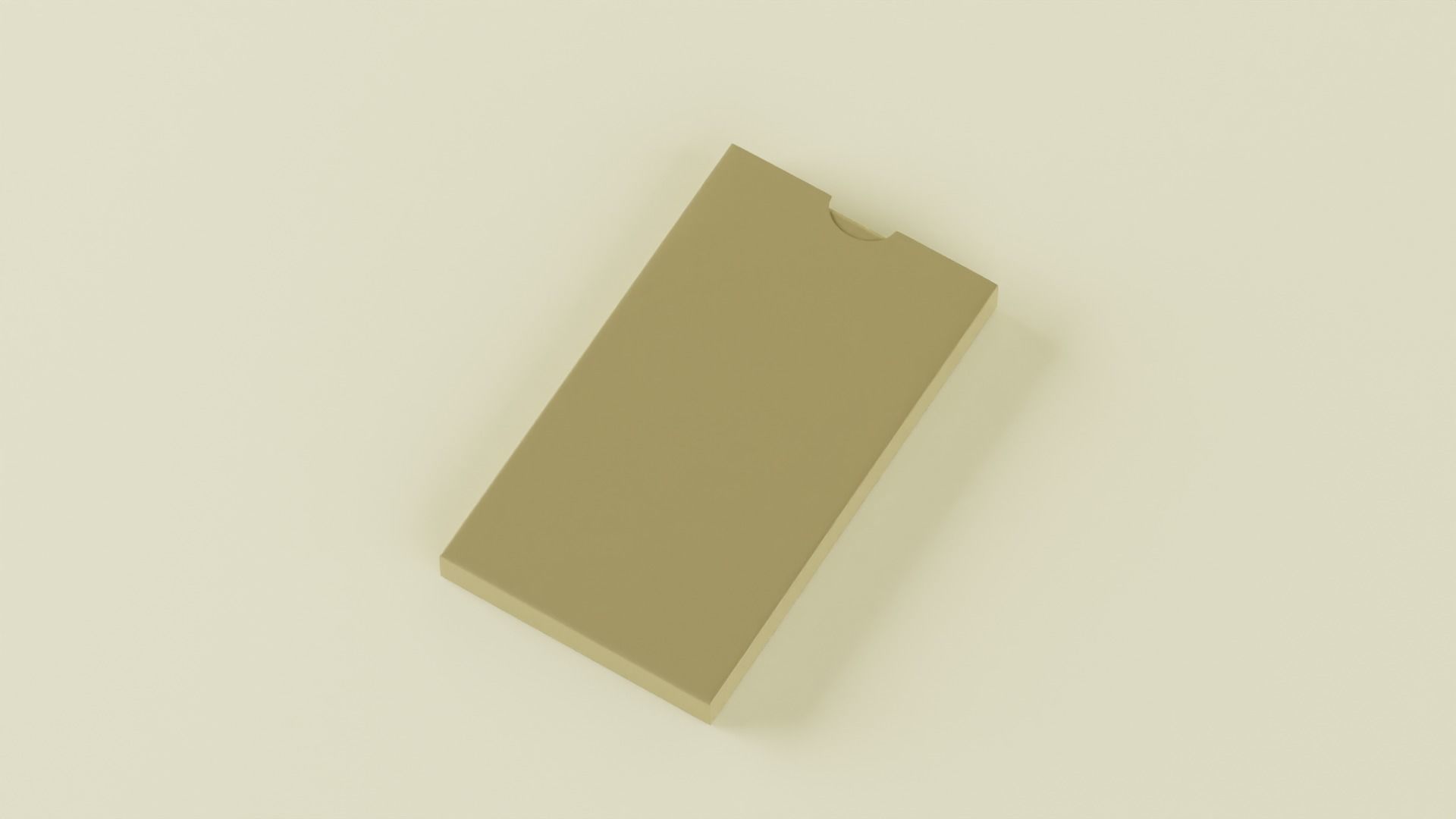 Chocolate Bar 3D model_2