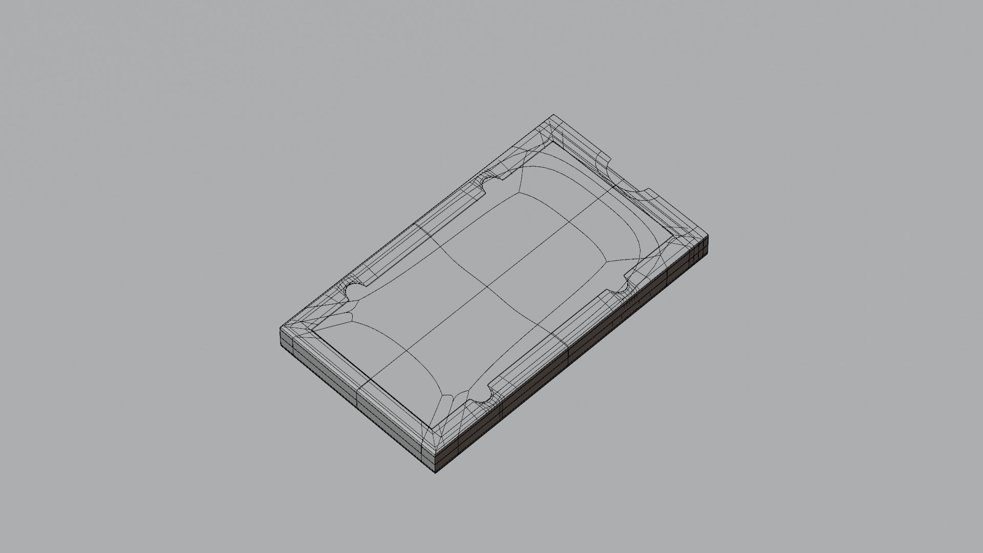 Chocolate Bar 3D model_8