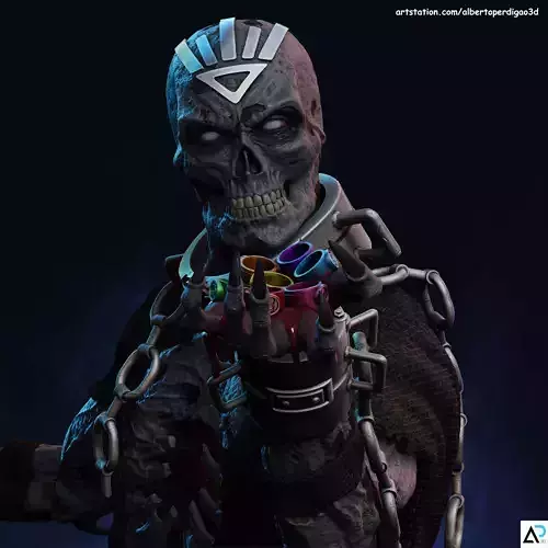 Nekron 3D Print Model