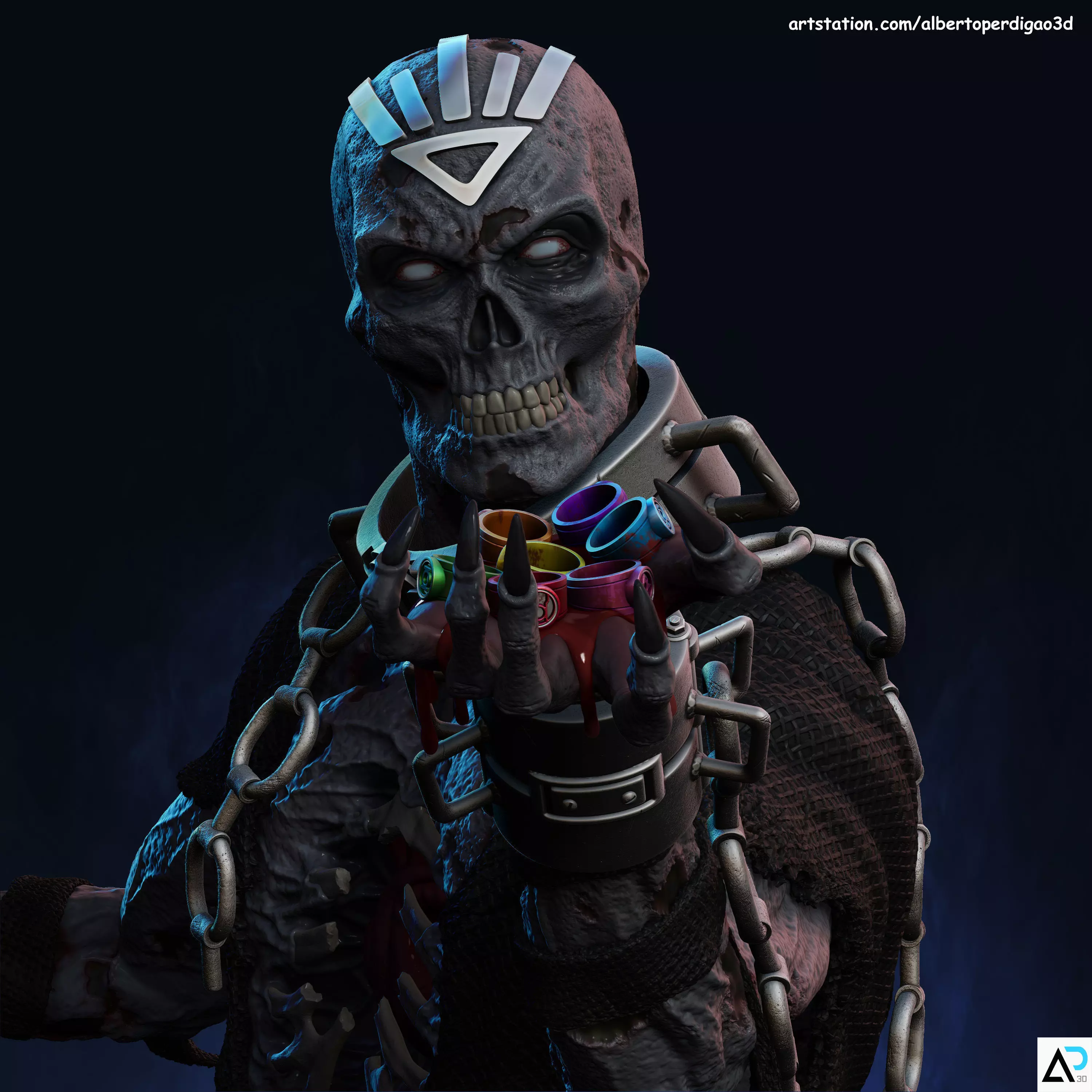 Nekron 3D Print Model 3D print model_0