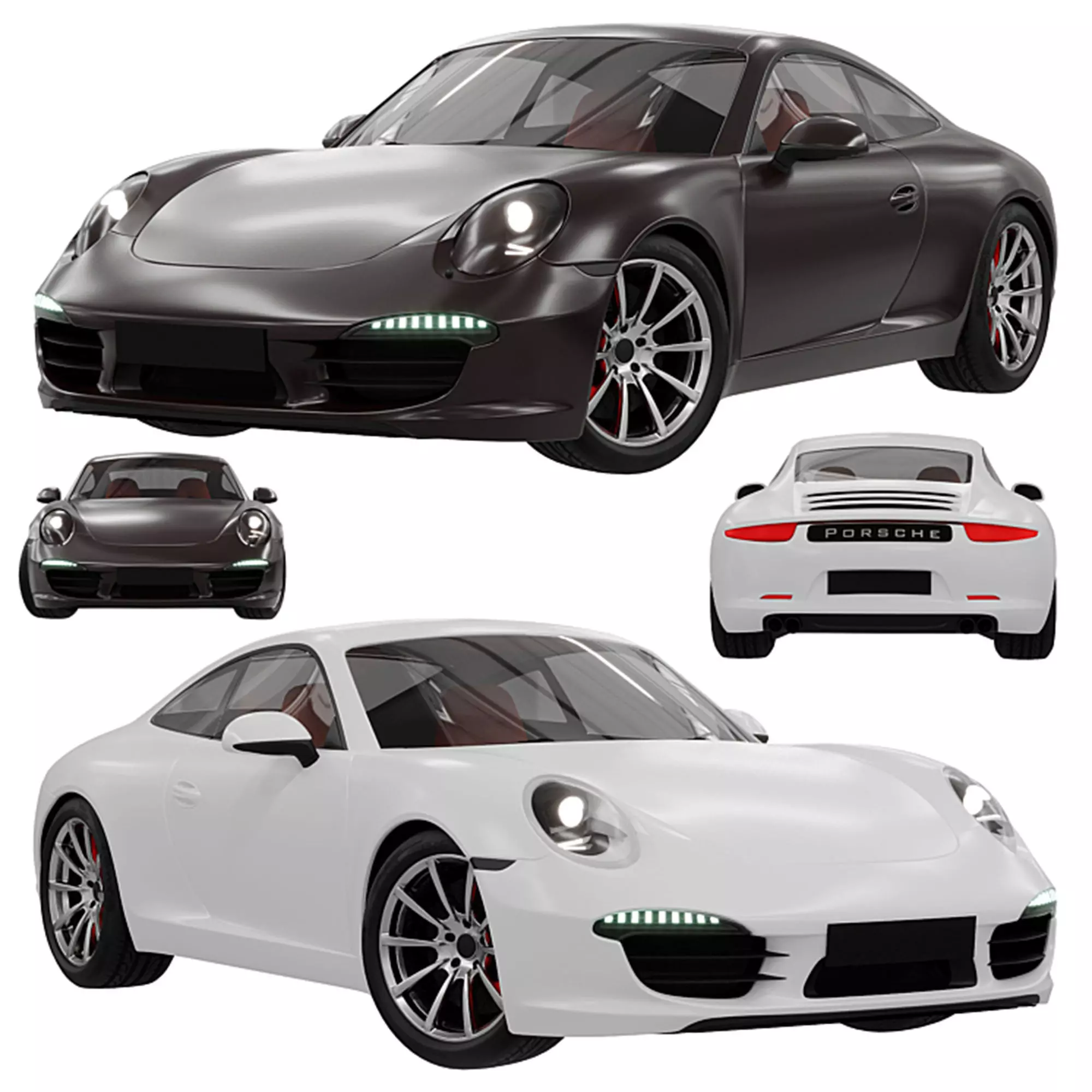 Porsche 911 Carrera 4s 3D model