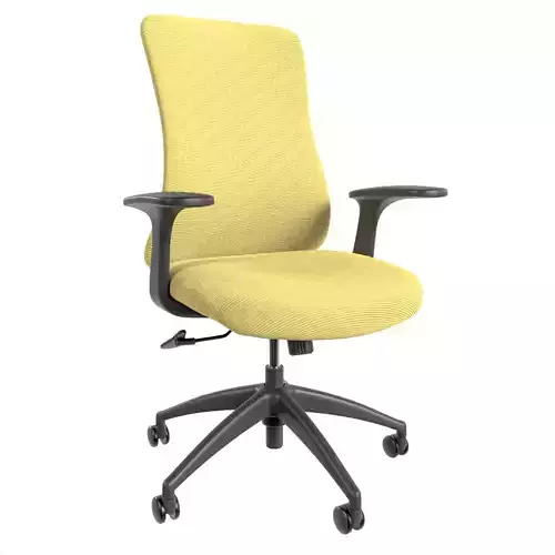 Office Chair Low-poly 3D model
