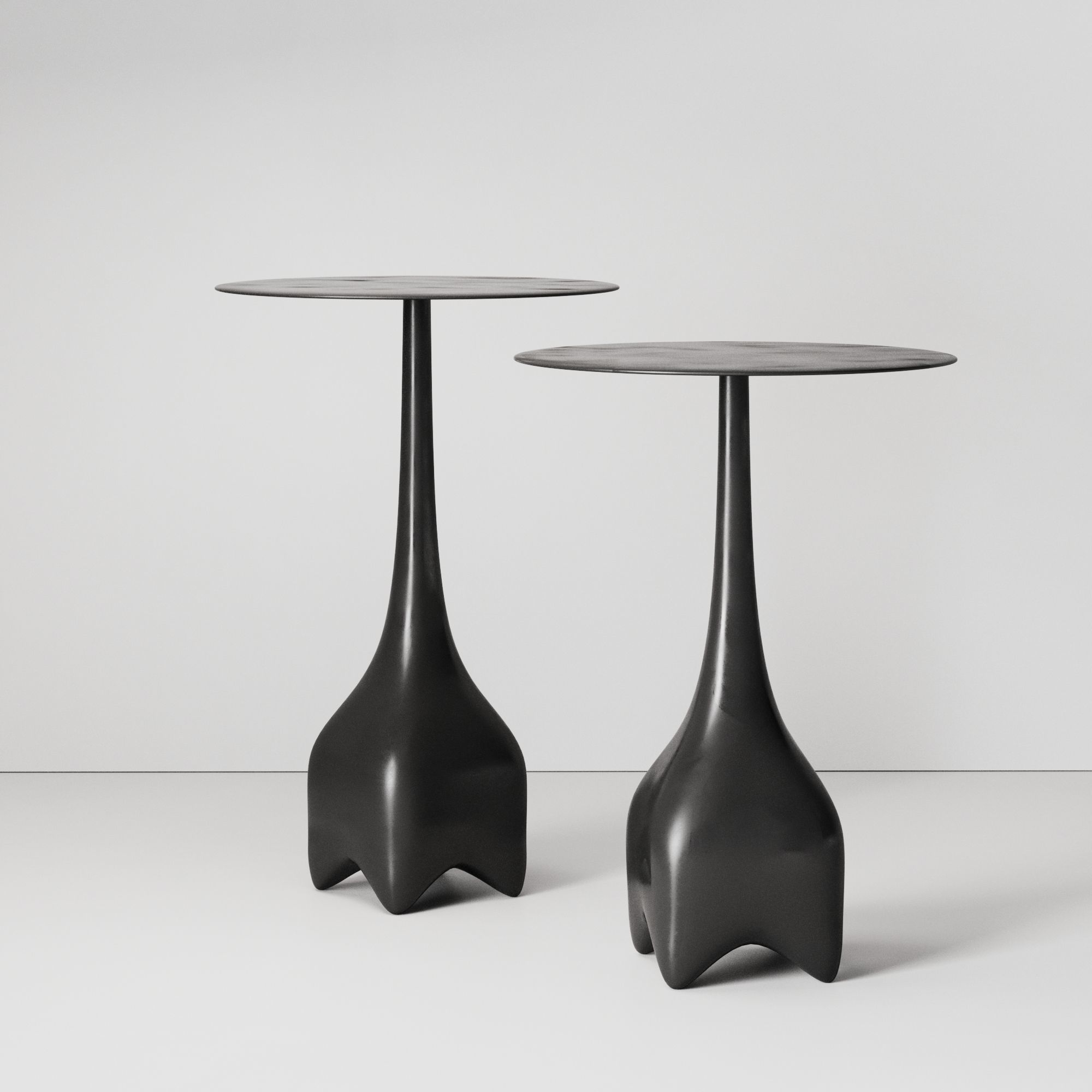 MALAGANA SIDE TABLE by AGUIRRE DESIGN 3d model 3D model_2