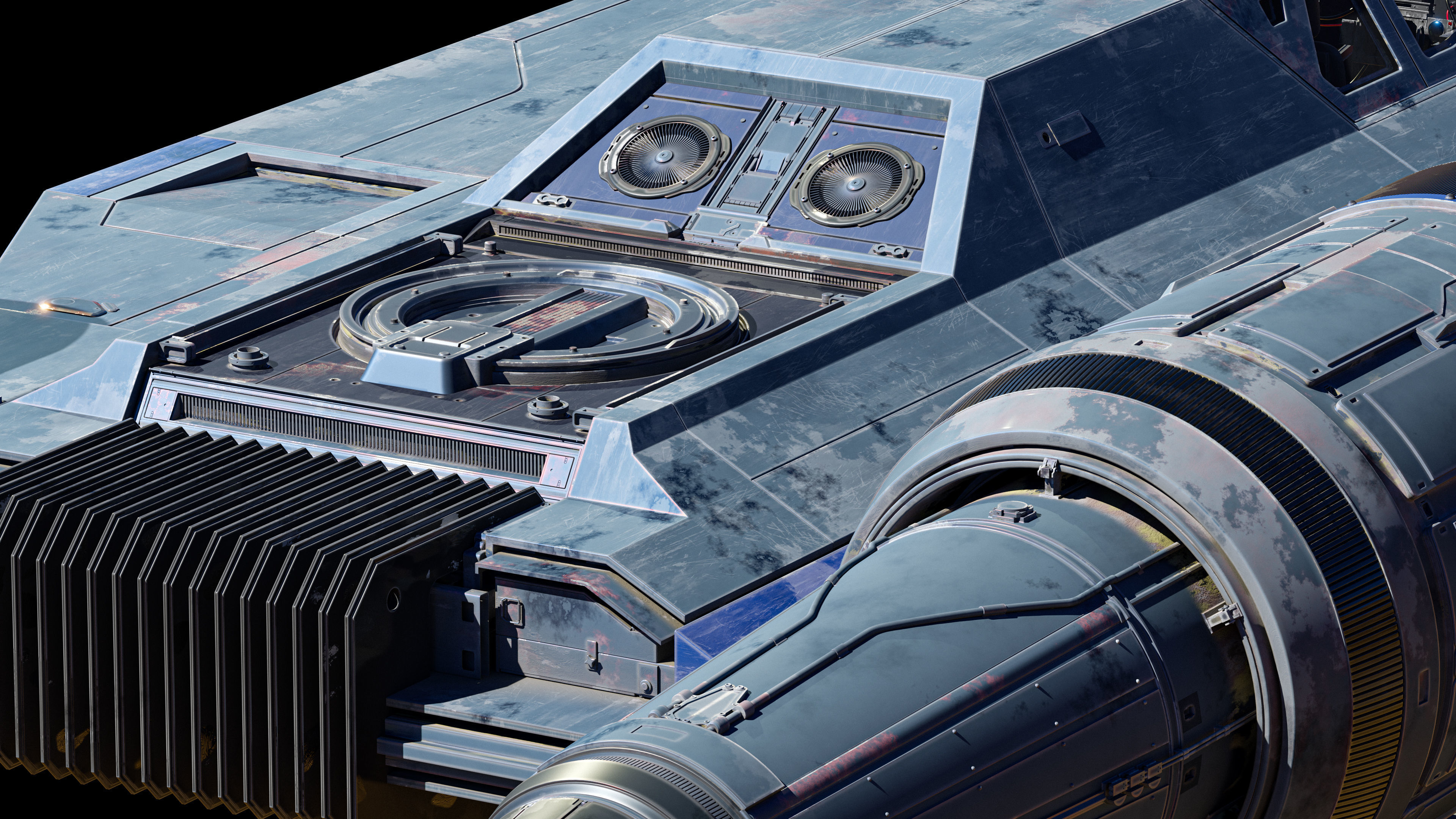 Star Wars U-WING 3D model_6