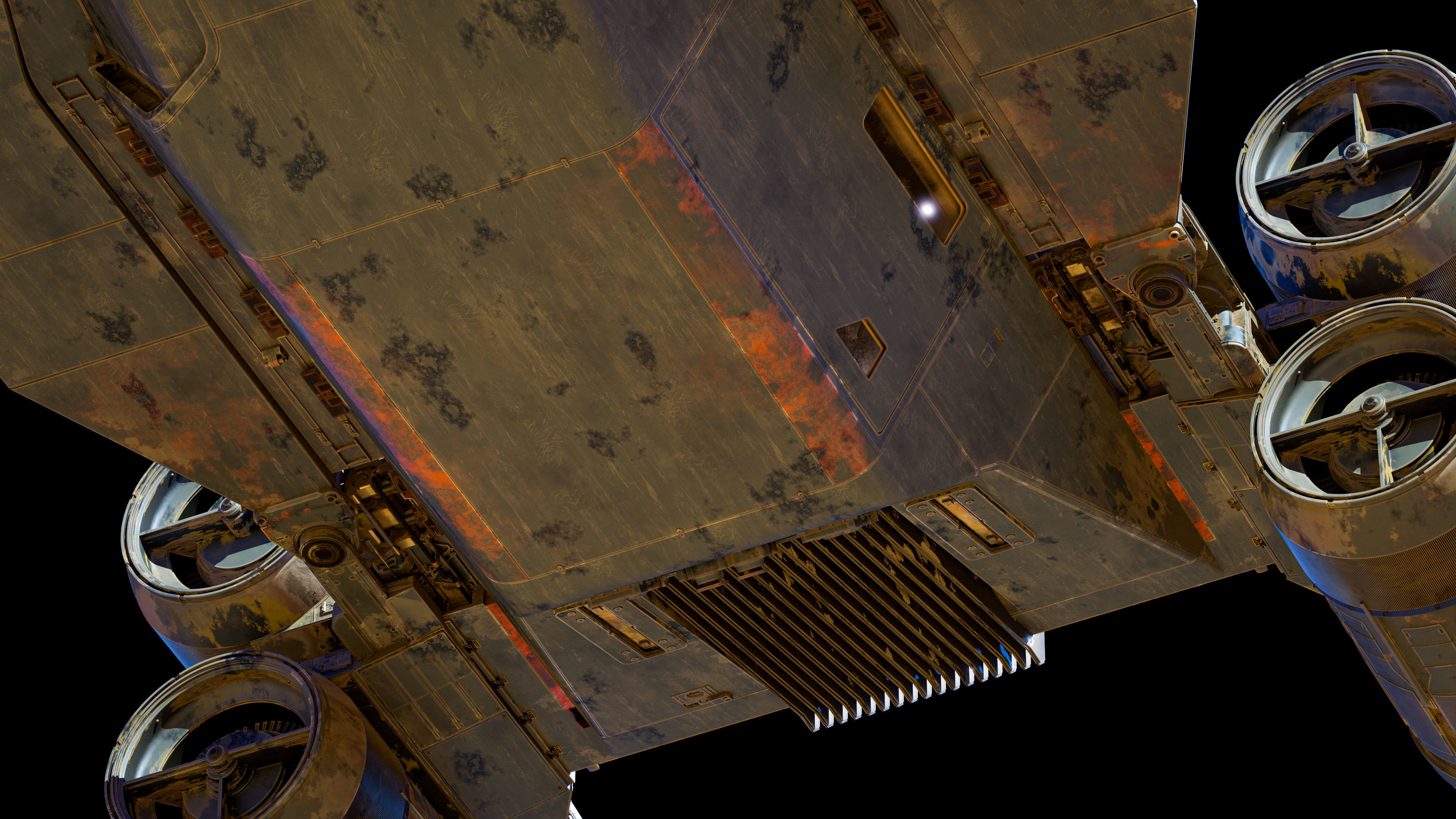 Star Wars U-WING 3D model_8