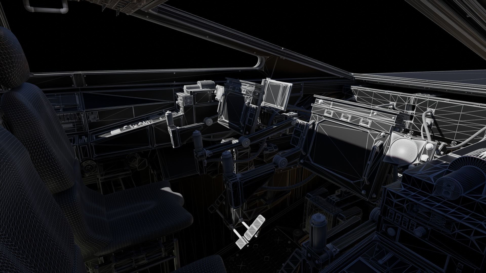 Star Wars U-WING 3D model_35