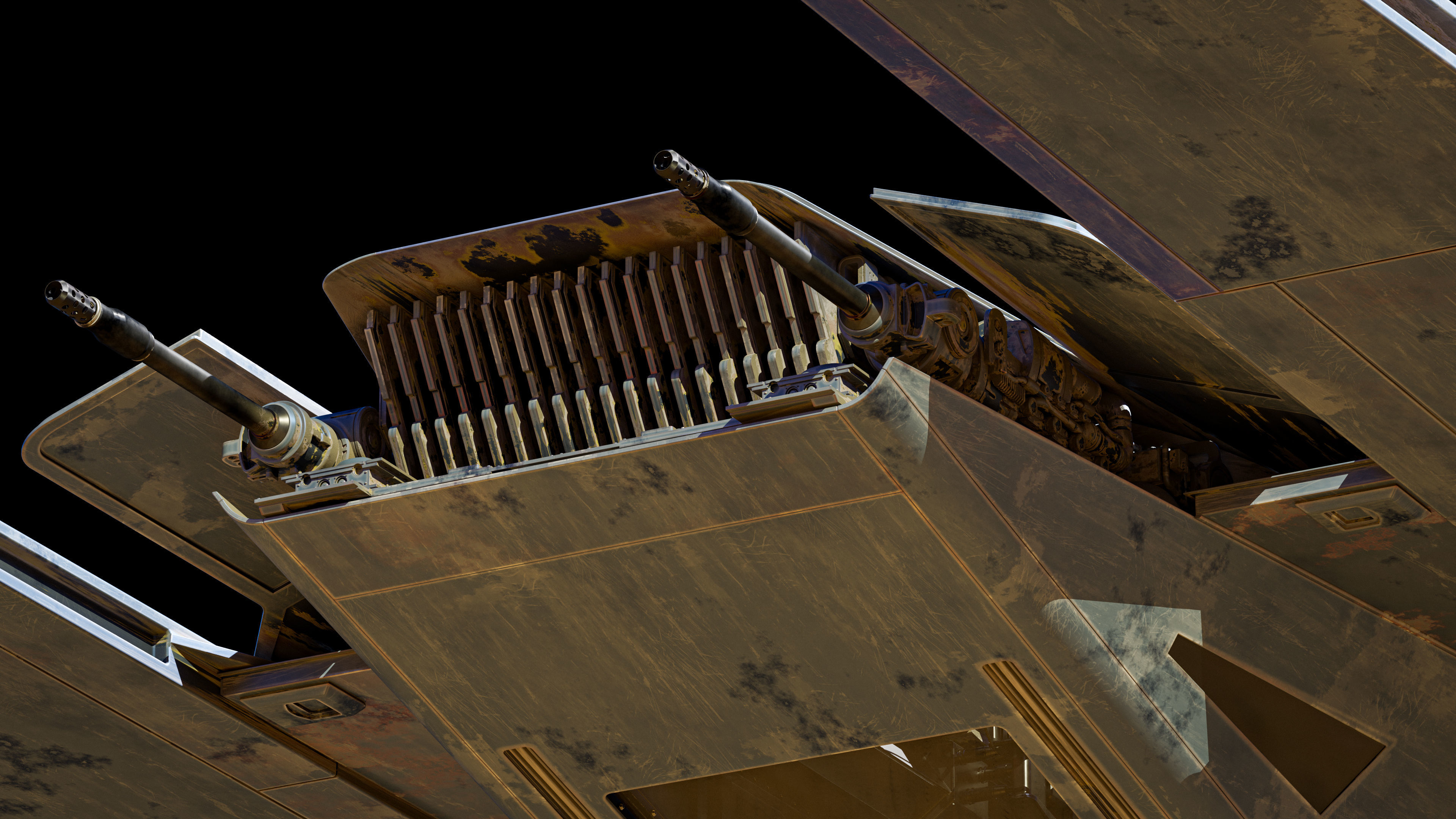 Star Wars U-WING 3D model_10