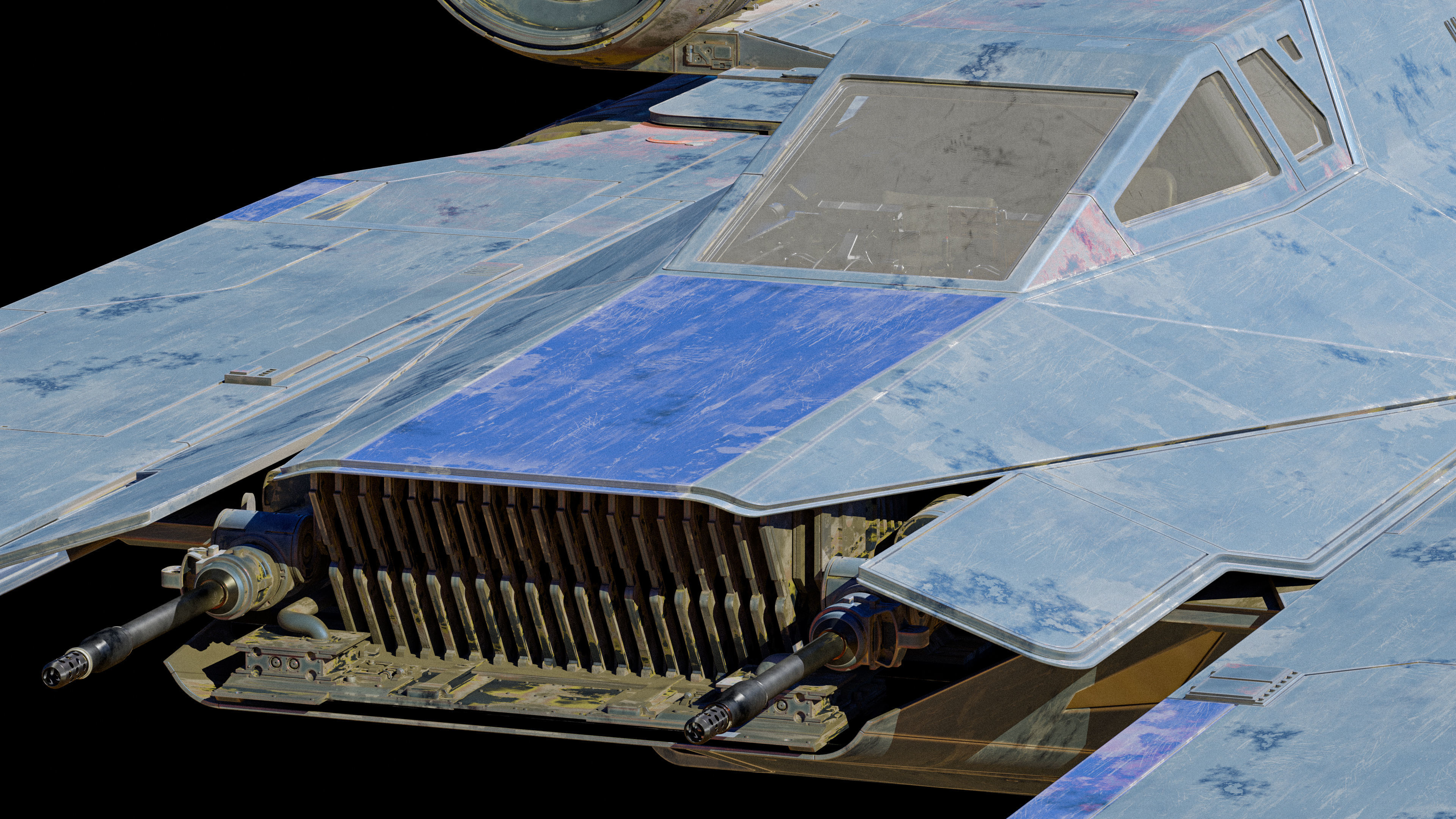 Star Wars U-WING 3D model_11