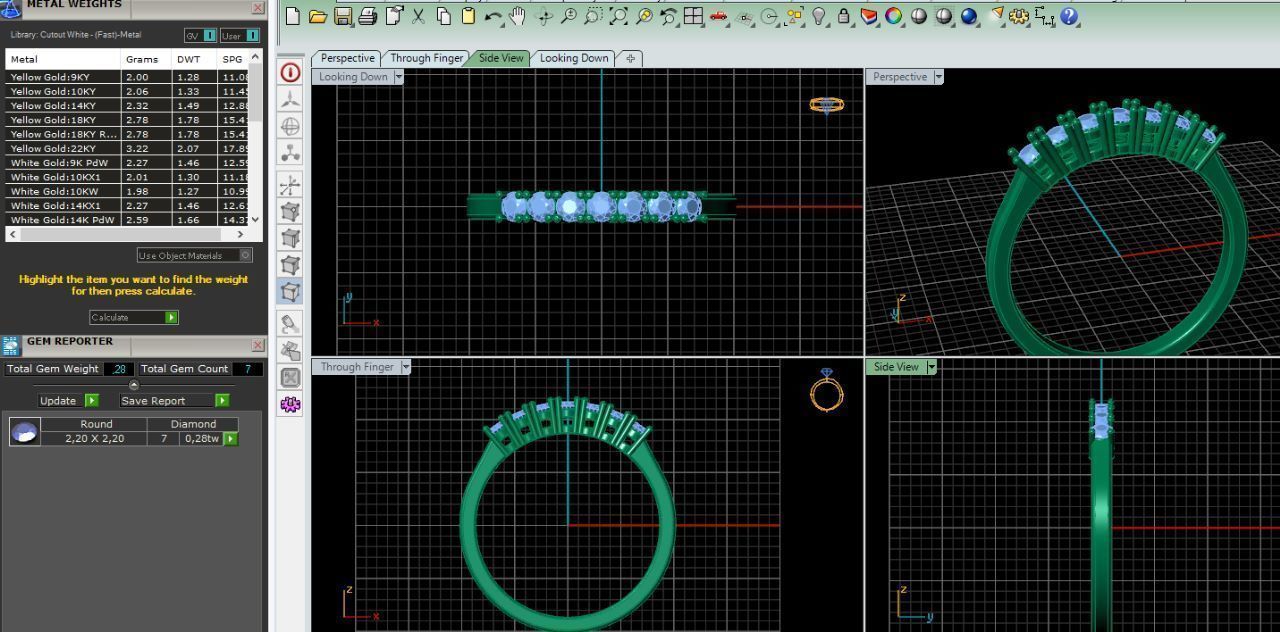 18 ring 3D print model_1