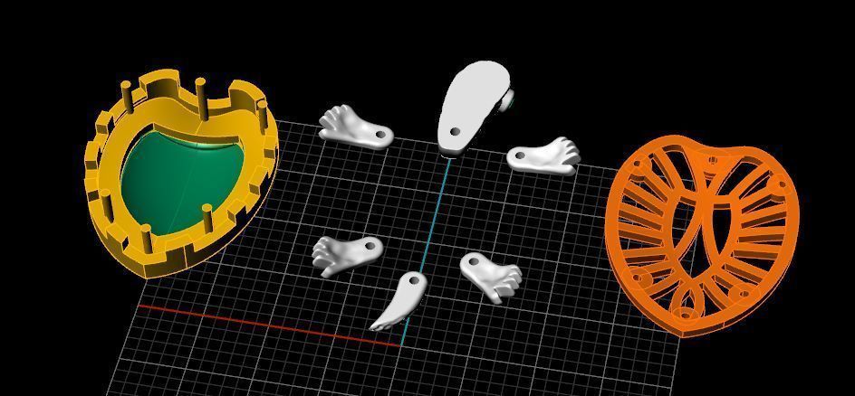 76  turtle 3D print model_2