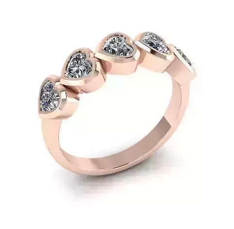 58 ring heart