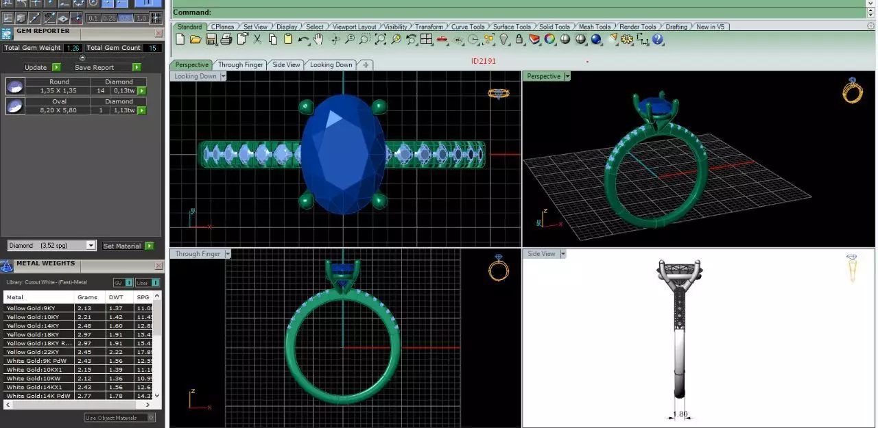 41 ring 3D print model_0