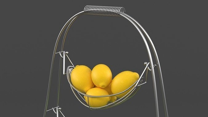 Fruit Storage Basket 3D model 5