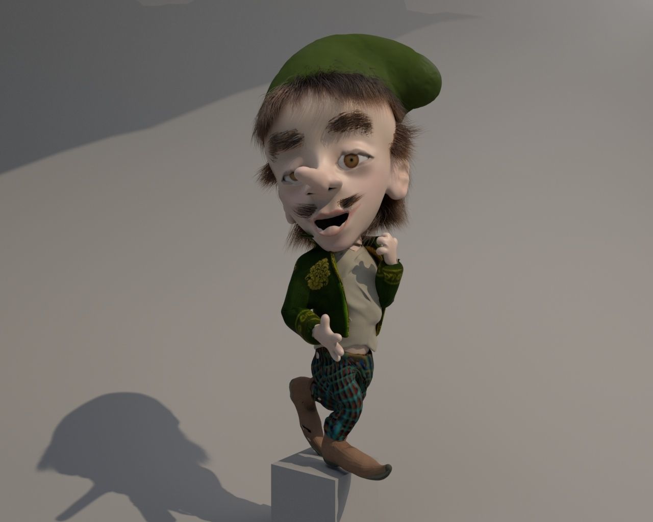 Dwarf nana rich 3D model_14