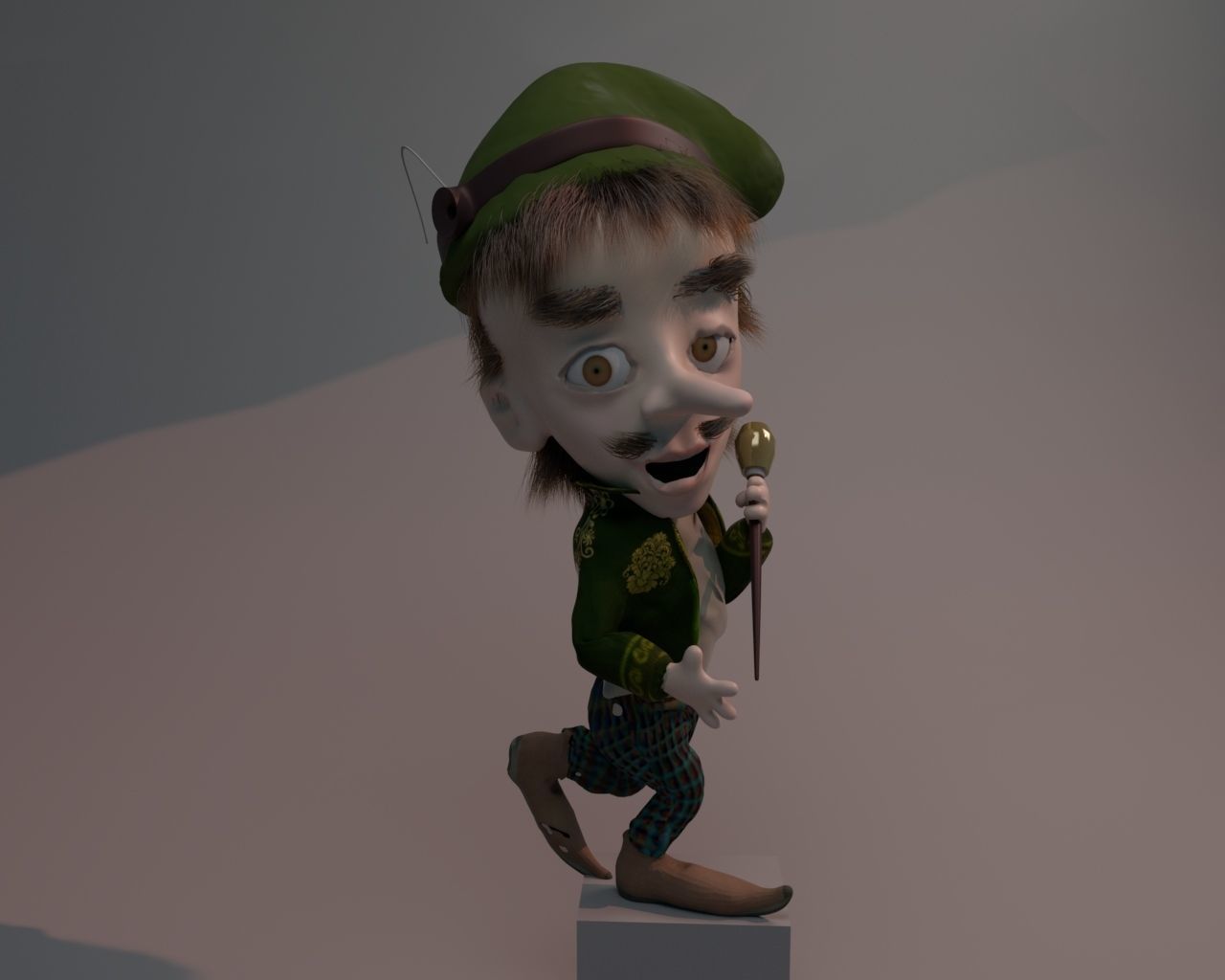 Dwarf nana rich 3D model_16