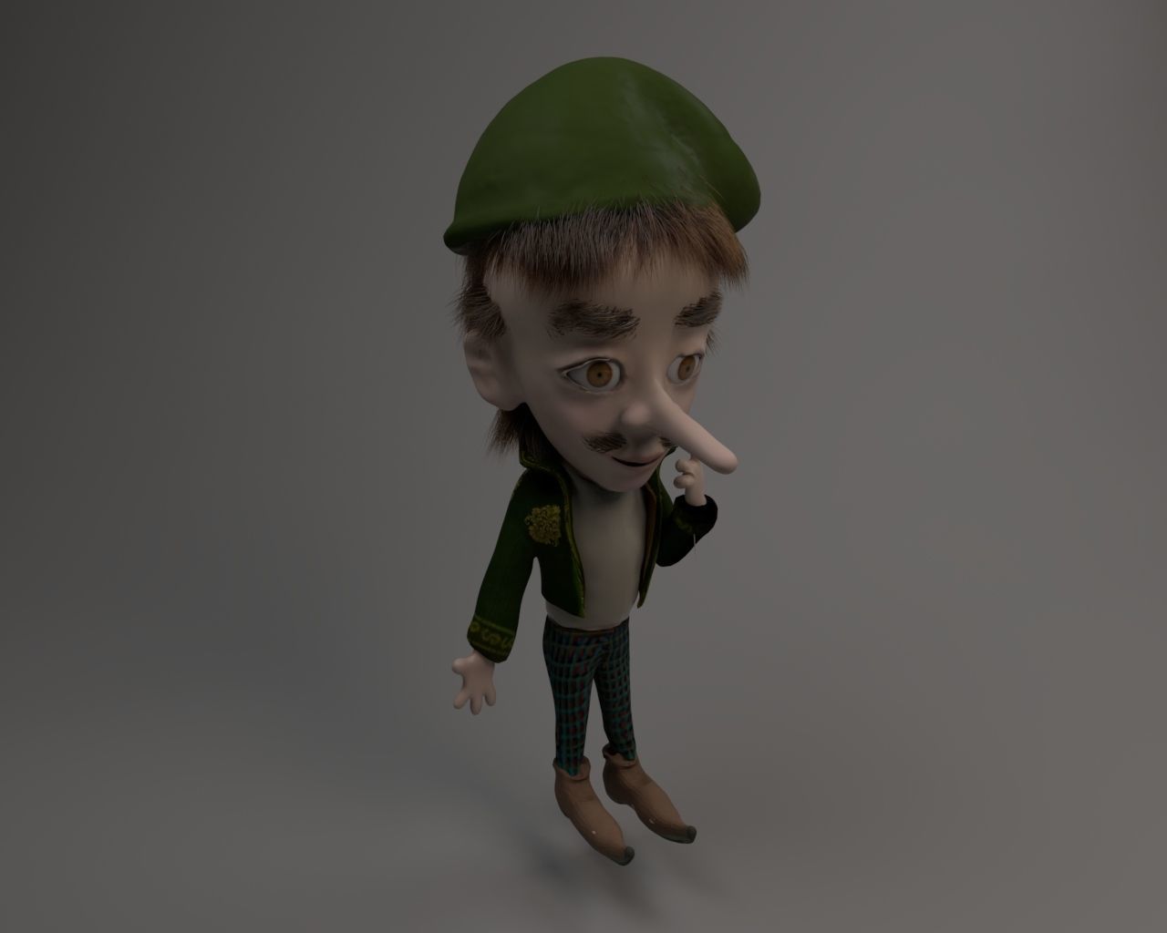 Dwarf nana rich 3D model_11