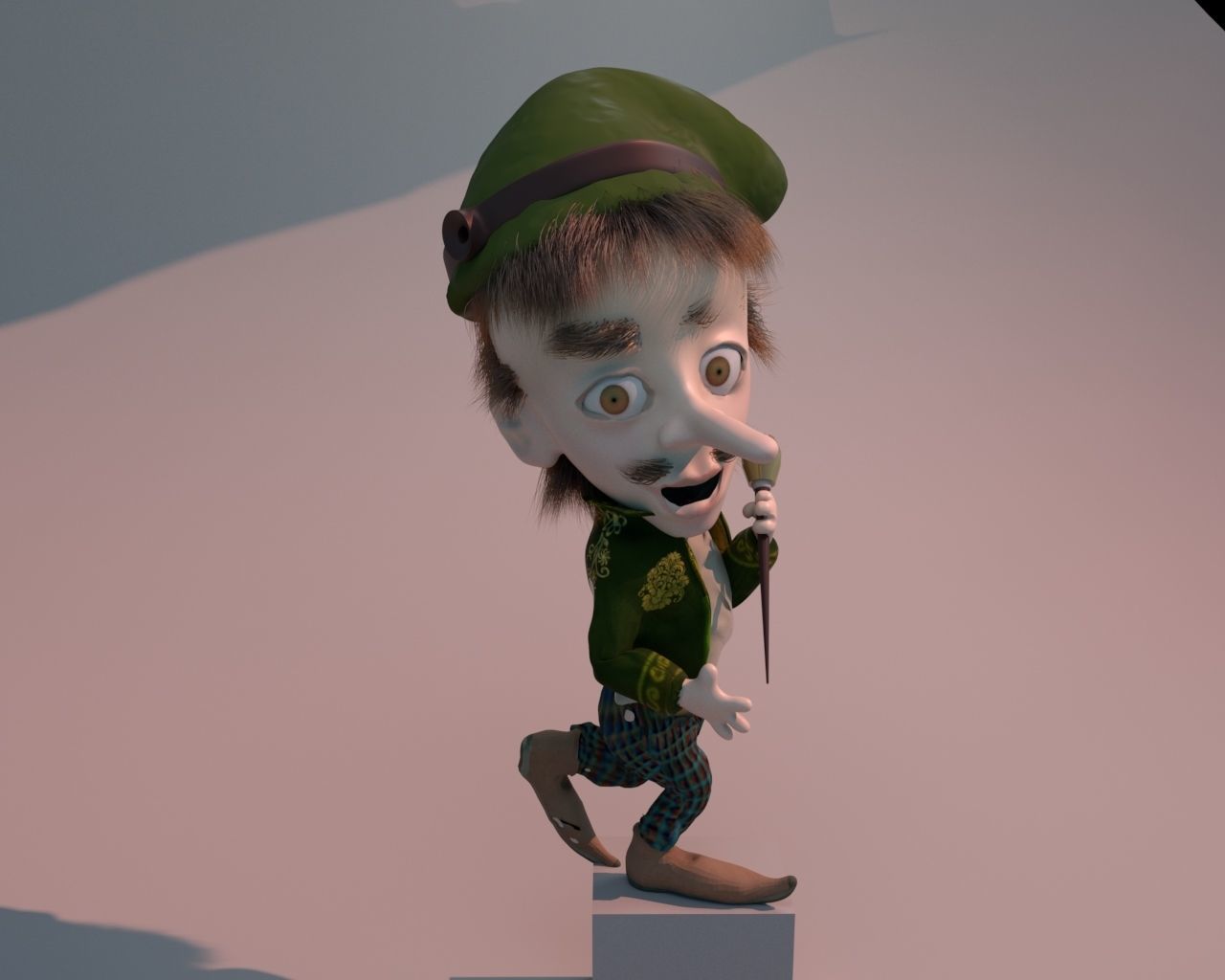 Dwarf nana rich 3D model_15