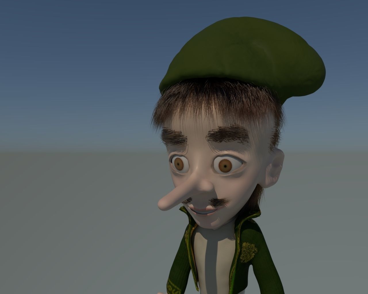 Dwarf nana rich 3D model_6