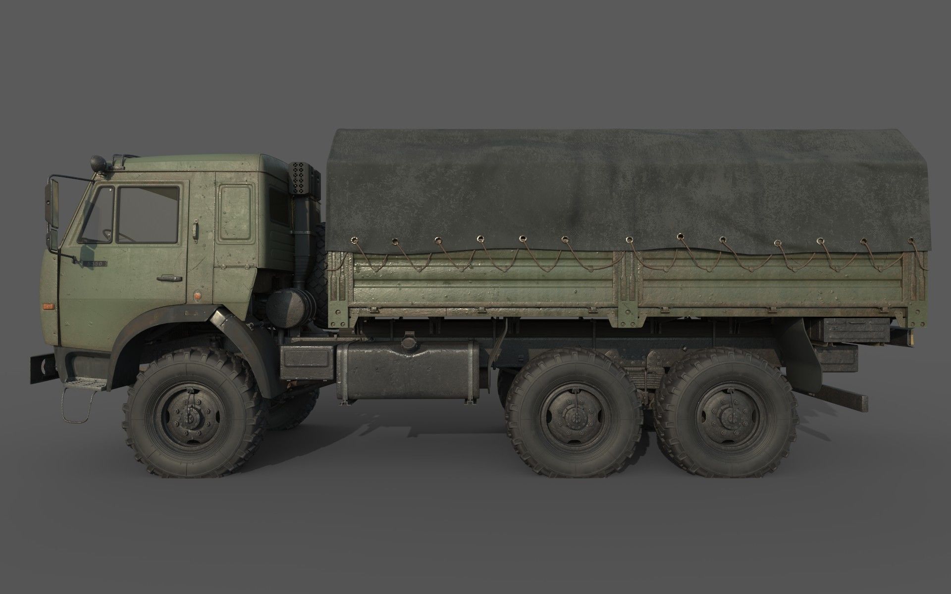 Kamaz Kung-Tend  3D model_5