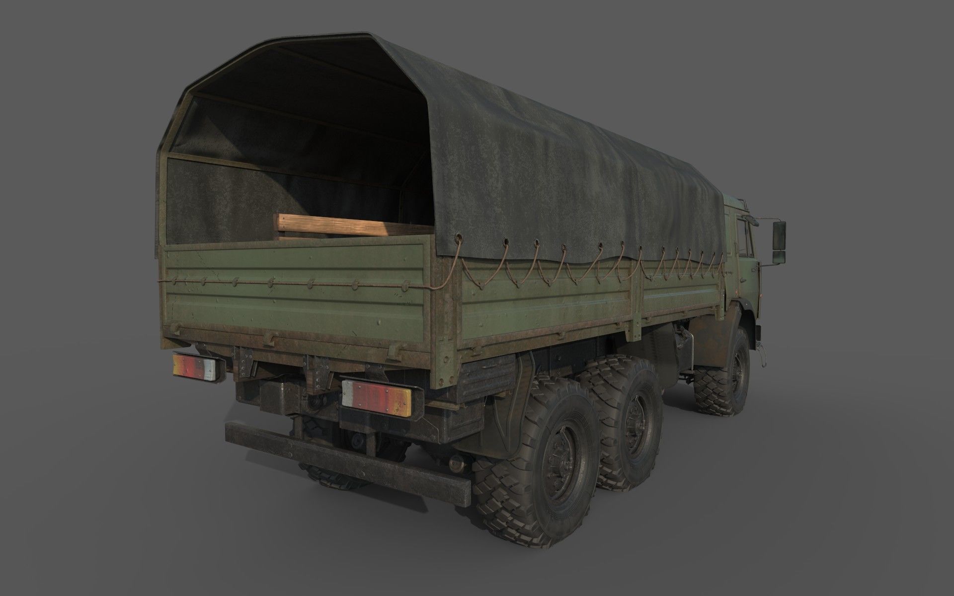 Kamaz Kung-Tend  3D model_4