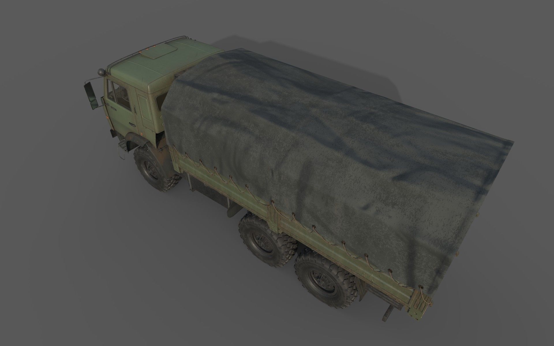 Kamaz Kung-Tend  3D model_6