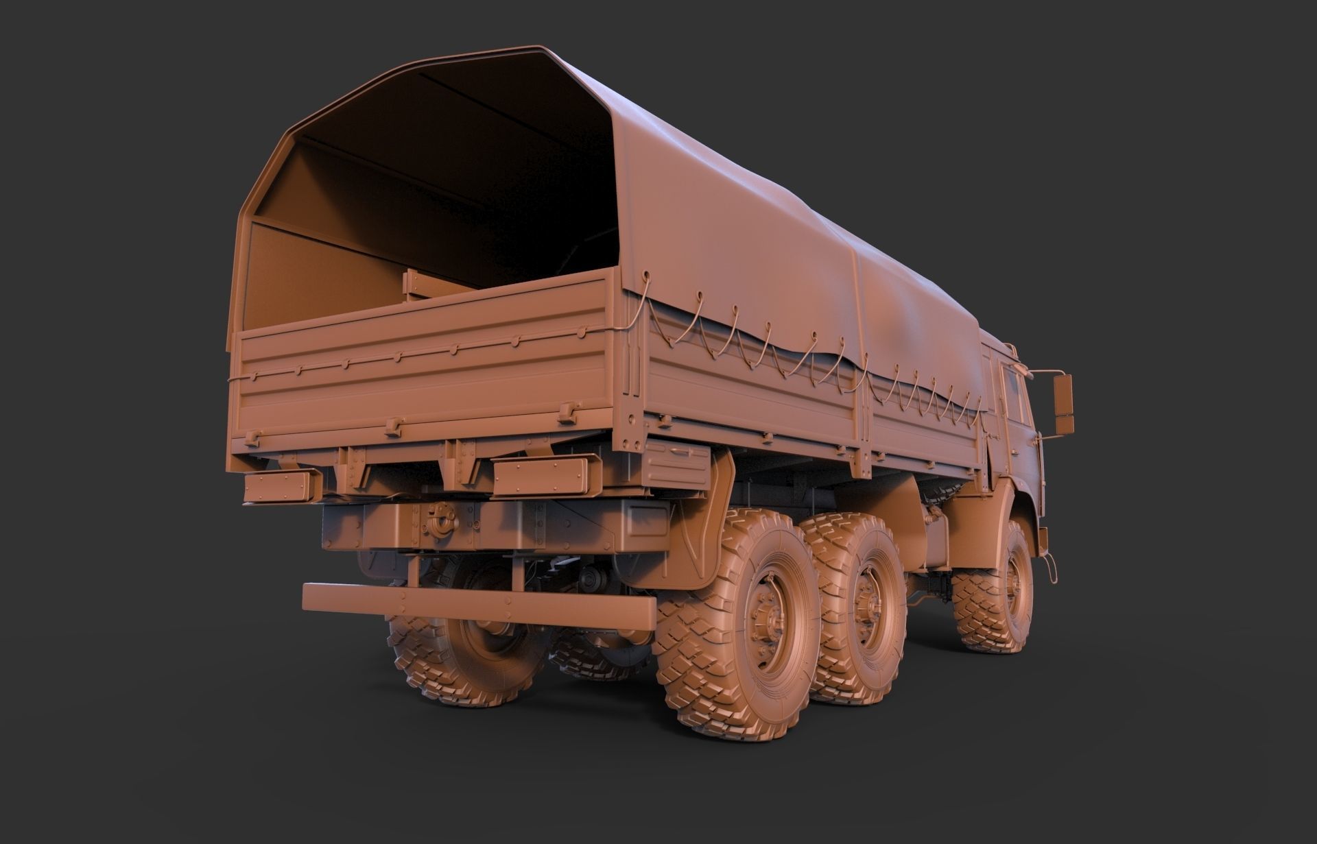 Kamaz Kung-Tend  3D model_17