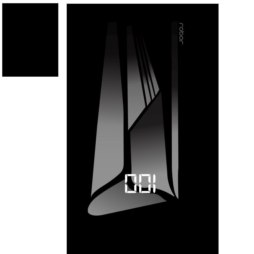 Robor R730 30000mAh Portable Charger Low-poly 3D model_9