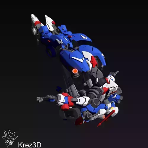 SA-3 Aurora 3D print model