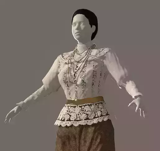 Thai-Victorian-Clothing