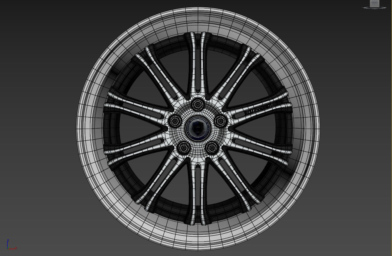 Work Varianza SC1 wheel 3D model_34