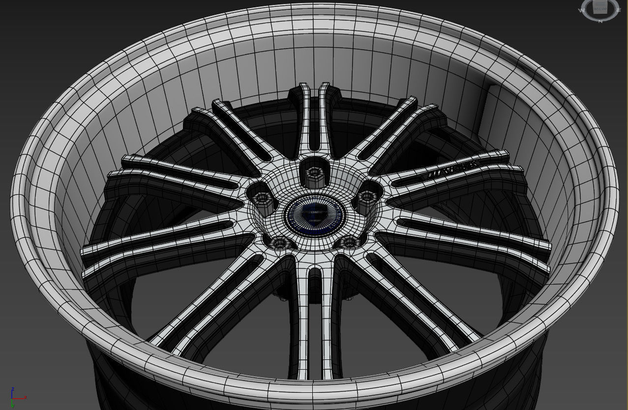 Work Varianza SC1 wheel 3D model_26