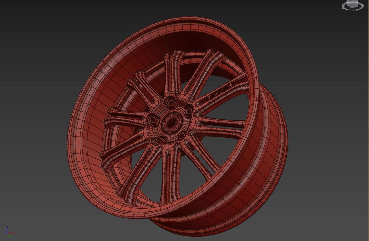Work Varianza SC1 wheel 3D model_23
