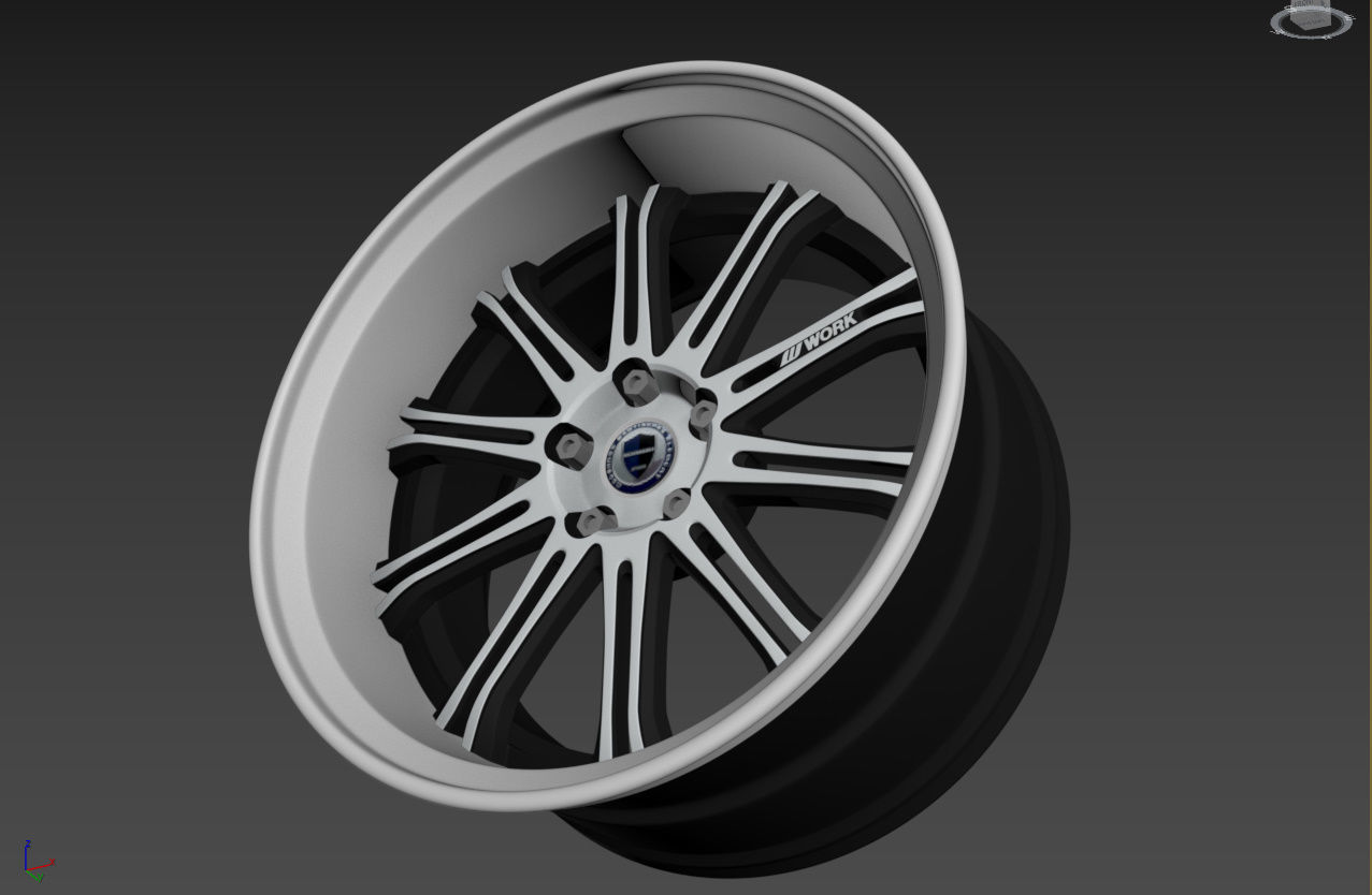 Work Varianza SC1 wheel 3D model_21