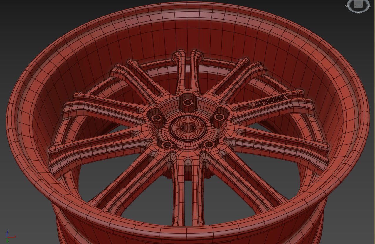 Work Varianza SC1 wheel 3D model_27