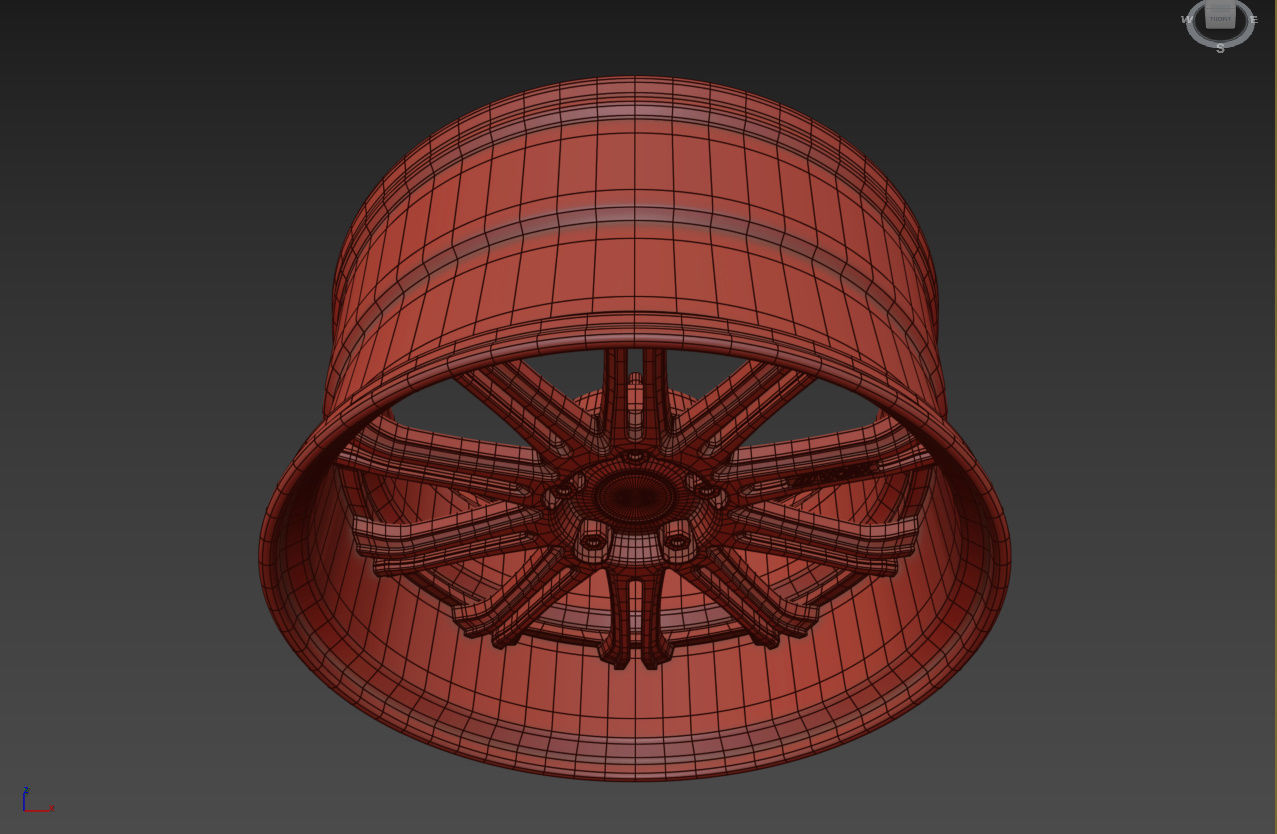 Work Varianza SC1 wheel 3D model_19