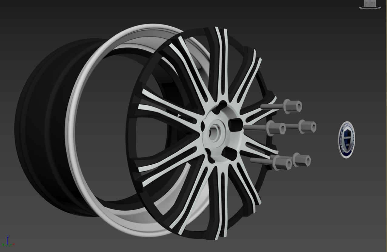 Work Varianza SC1 wheel 3D model_41