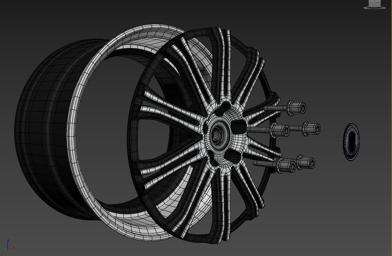 Work Varianza SC1 wheel 3D model_42