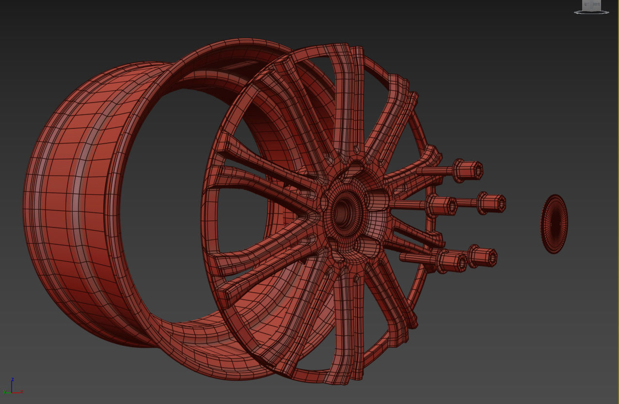 Work Varianza SC1 wheel 3D model_43