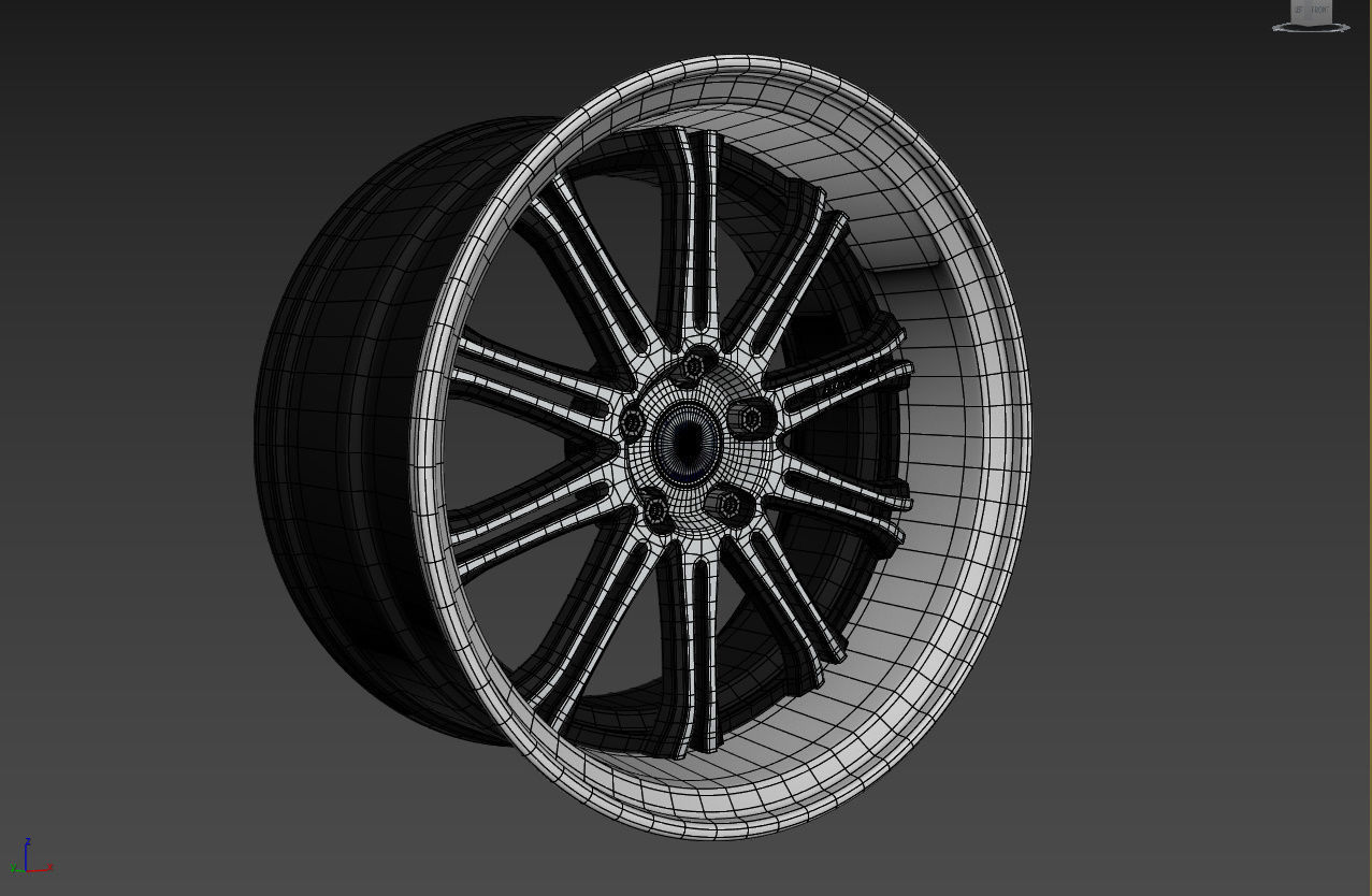 Work Varianza SC1 wheel 3D model_10