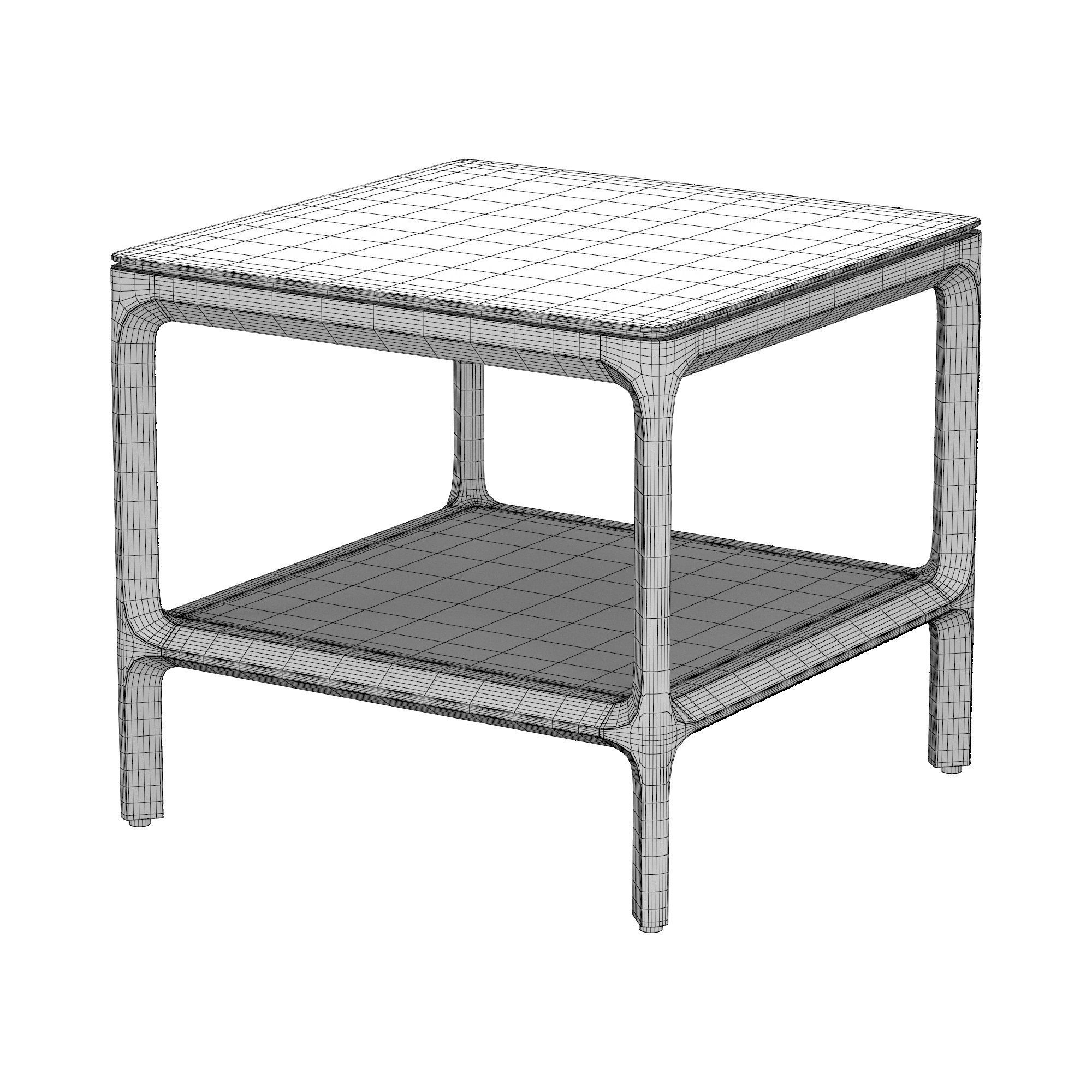 PADUA SQUARE SIDE TABLE 3D model_4