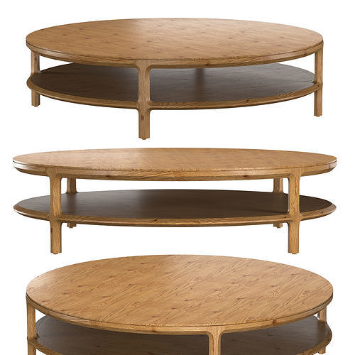 PADUA ROUND COFFEE TABLE 3D model