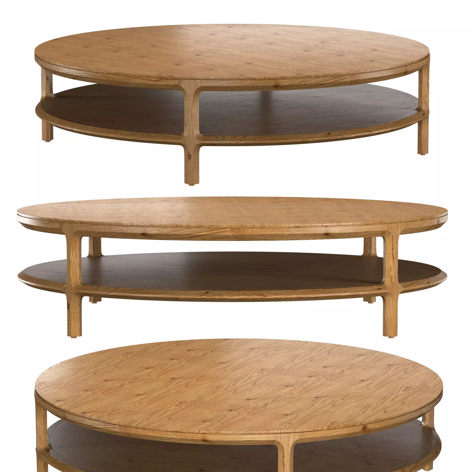 PADUA ROUND COFFEE TABLE 3D model_0