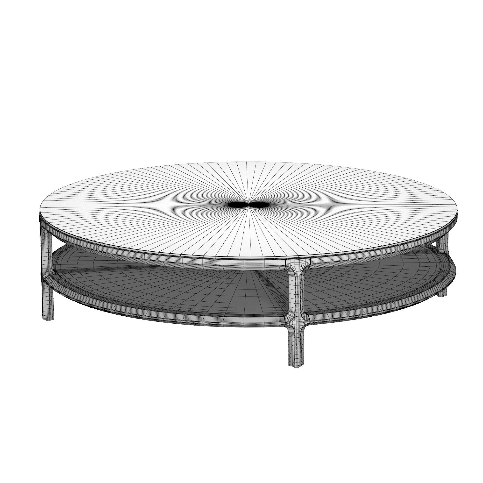 PADUA ROUND COFFEE TABLE 3D model_4