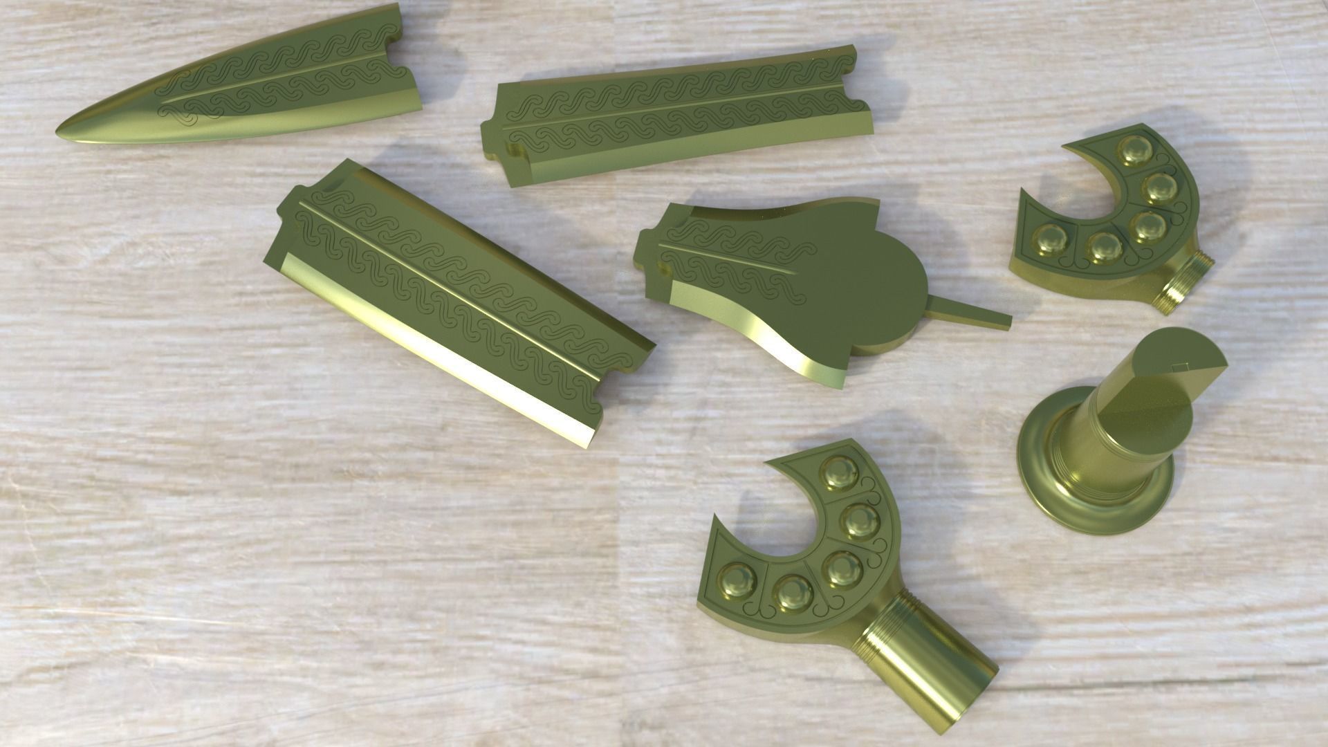 SWORD OF PERSEUS 3D print model_6