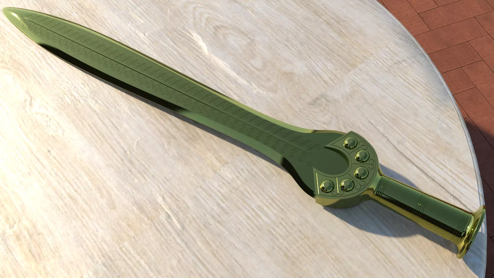 SWORD OF PERSEUS 3D print model_0