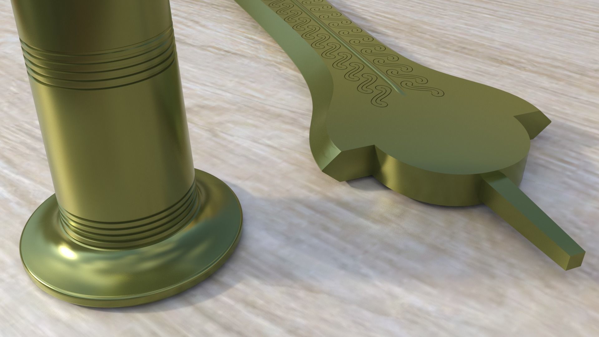 SWORD OF PERSEUS 3D print model_4