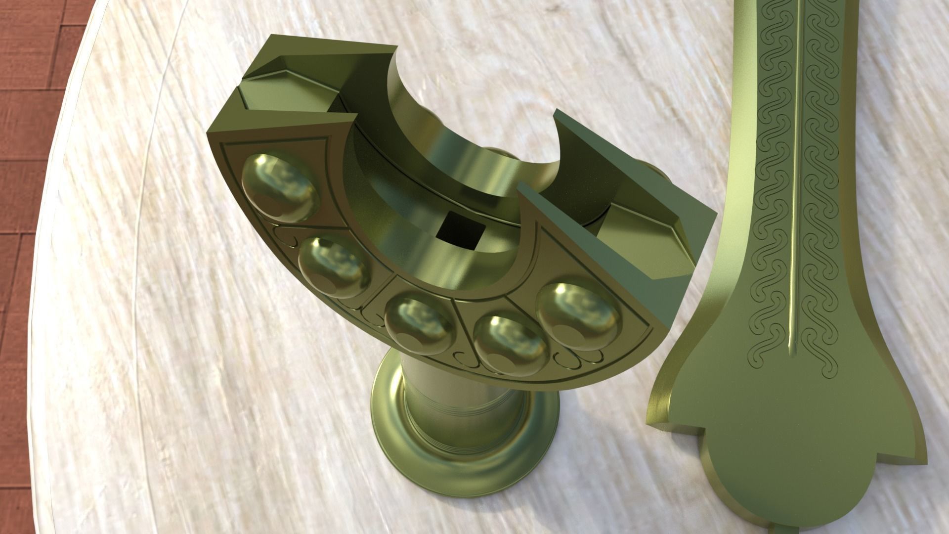 SWORD OF PERSEUS 3D print model_3