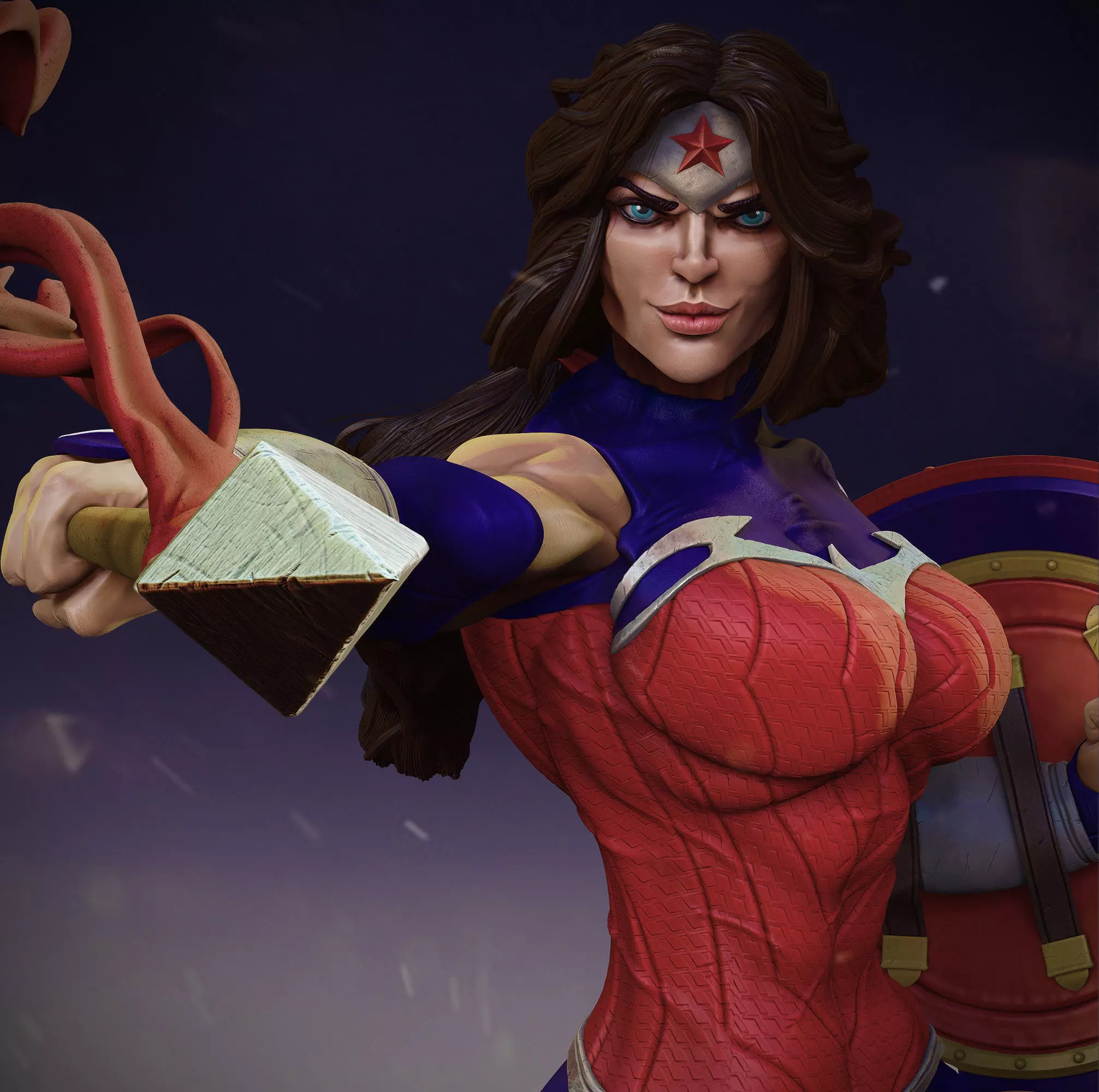 Wonder Woman - War 3D print model_0