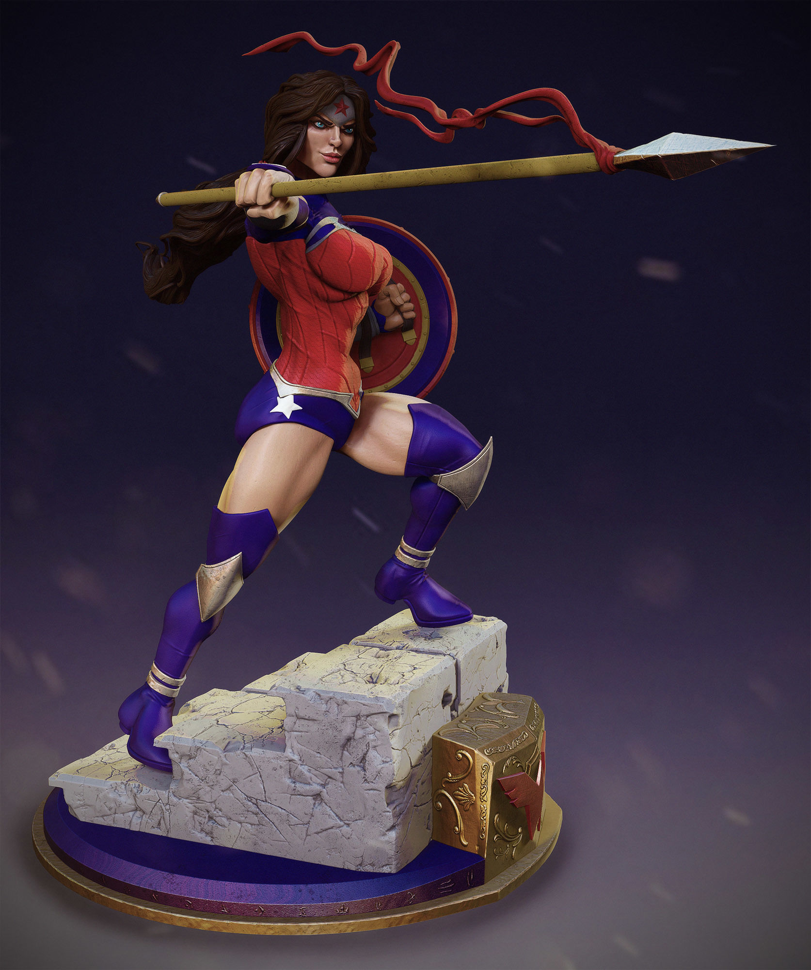 Wonder Woman - War 3D print model_2