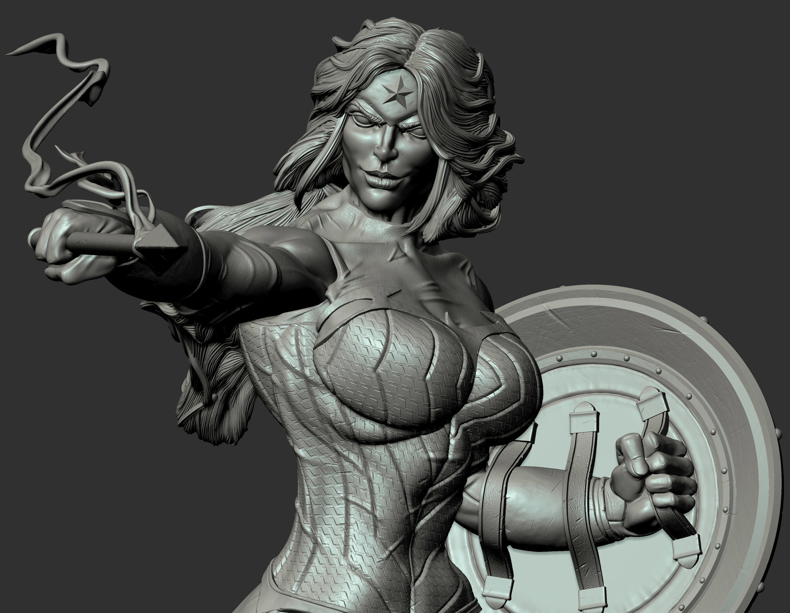 Wonder Woman - War 3D print model_3